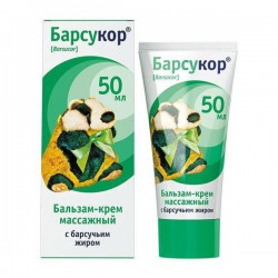 Бальзам-крем Барсукор массажный для взрослых 50 мл