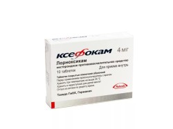 Ксефокам табл. п/о пленочной 4 мг 10 шт.