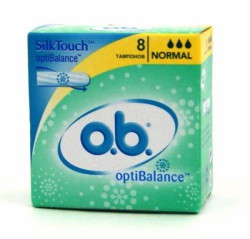 Тампоны o.b. оптибаланс нормал 8 шт.