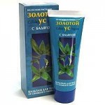 Бальзам для тела, Золотой ус 75 мл от синяков и ушибов с бадягой