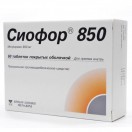 Сиофор 850, табл. п/о 850 мг №60