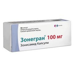 Зонегран капс. 100 мг 56 шт.