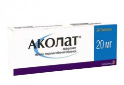 Аколат табл. п/о 20 мг 28 шт.
