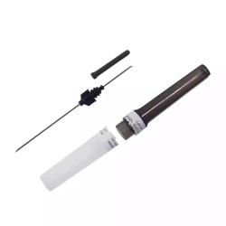 Игла двусторонняя для забора крови RusTech стандартная без визуальной камеры р. 22g 0.7ммx38 мм 1 шт.