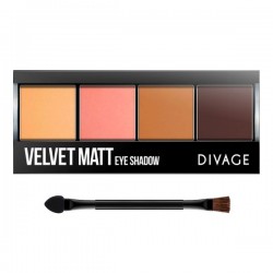 Тени для век Divage Вельвет Матт 01