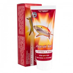Крем для тела Акулий жир горчица с медом 75 мл