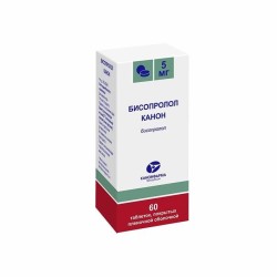 Бисопролол Канон табл. п/о пленочной 5 мг 60 шт.