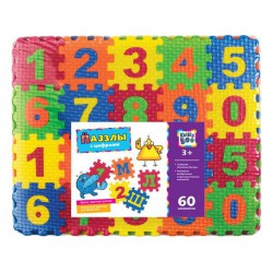 Игрушка Kribly Boo пазлы с цифрами 60 элементов