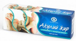 Крем для тела Акулья сила Акулий жир Бишофит с хондроитином в области суставов 75 мл