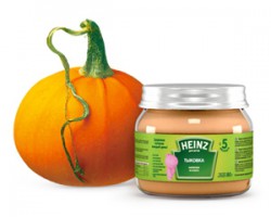 Пюре, Heinz (Хайнц) 80 г тыковка с 5 мес