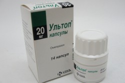 Ультоп капс. кишечнораств. 20 мг 14 шт.
