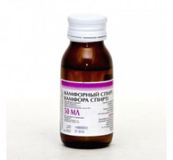 Камфорный спирт р-р 10% 25 мл №1 шт.
