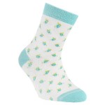 Носки детские, Conte Kids (Конте Кидс) р. 16 арт. 5С-11СП Тип-топ 273 белые-бледно-бирюзовые