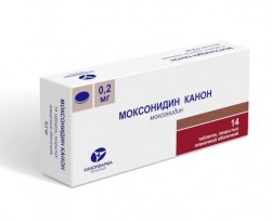 Моксонидин Канон табл. п/о пленочной 0.2 мг 14 шт.