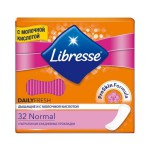 Прокладки женские ежедневные, Libresse (Либресс) №32 Дэйлифреш нормал