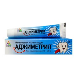 Аджиметрил гель стомат. 1%+0.05% 20 г 1 шт.