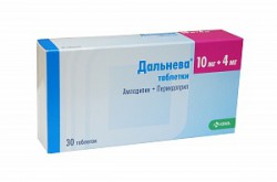 Дальнева табл. 10 мг+4 мг 30 шт.