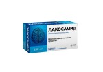 Лакосамид, таблетки покрытые пленочной оболочкой 200 мг 56 шт