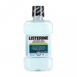 Ополаскиватель для полости рта, Listerine (Листерин) 250 мл сильные зубы здоровые десны свежая мята