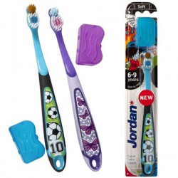 Зубная щетка для детей Jordan Шаг за шагом от 6 до 8 лет