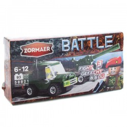 Игрушка Zormaer конструктор Баттл Пушка 3М-120 93 элемента