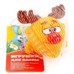 Игрушка для ванны Смешарики Лосяш в сетке