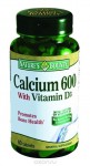 Кальций 600 с витамином Д3, Nature's Bounty (Нэйчес Баунти) таблетки 60 шт