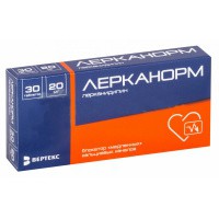 Лерканорм табл. п/о пленочной 20 мг 30 шт.