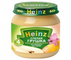 Пюре, Heinz (Хайнц) 120 г грушка с 4 мес