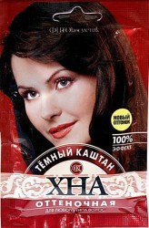 Хна оттеночная 25 г темный каштан